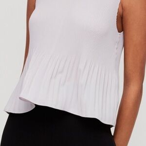Aritzia Damien Pleated Blouse